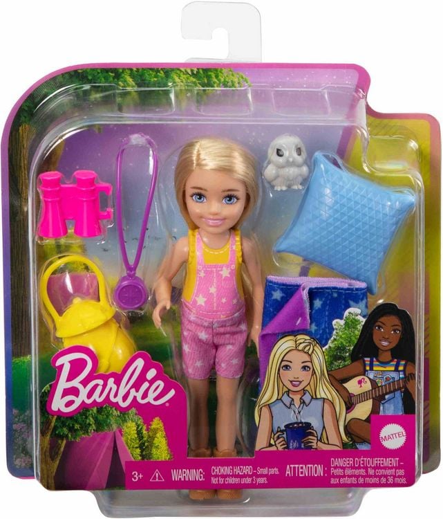 Produktbild: Barbie It takes two Camping Chelsea Puppe inkl. Tier & Zubehör