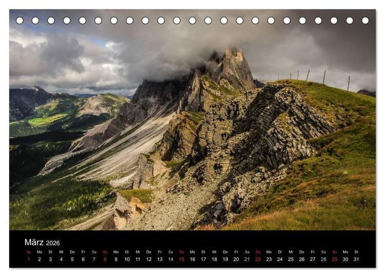 Produktbild: Bergpixel "H&ouml;henrausch und Leidenschaft" (Tischkalender 2026 DIN A5 quer), CALVENDO Monatskalender