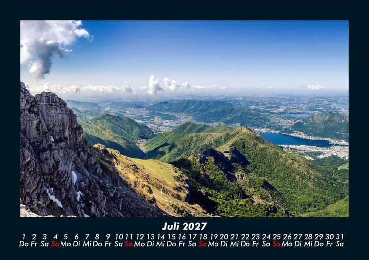 Produktbild: Landschaftskalender 2027 Fotokalender DIN A5