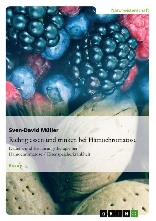 Produktbild: Richtig essen und trinken bei H&auml;mochromatose