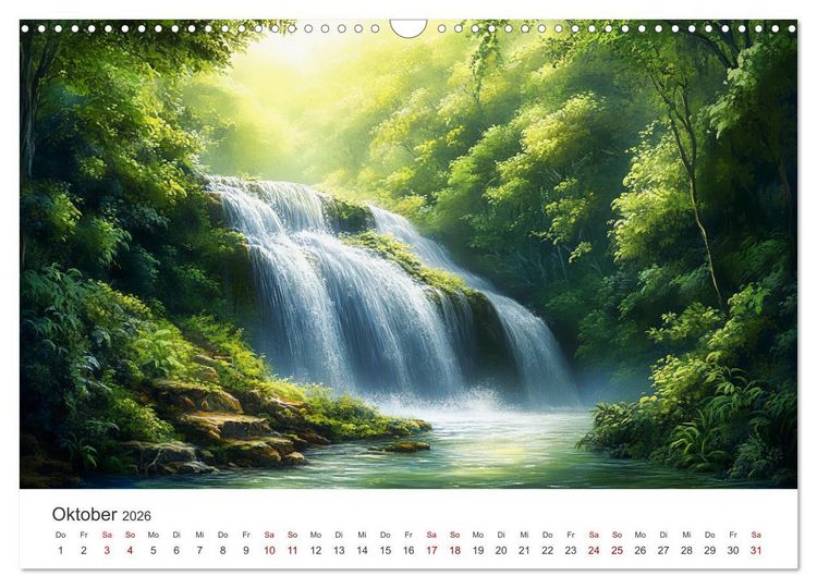 Produktbild: Die Seele des Dschungels - Eine Reise in tropische Wildnis (Wandkalender 2026 DIN A3 quer), CALVENDO Monatskalender