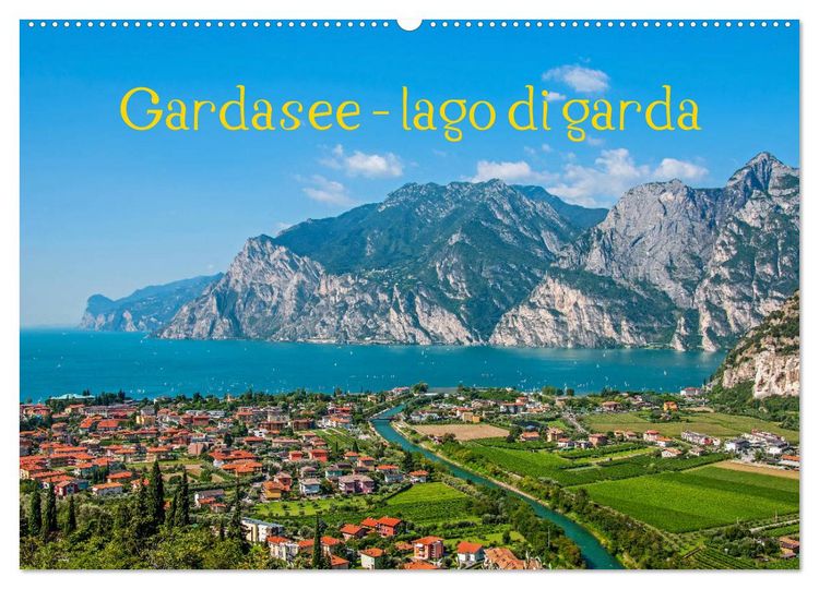 Produktbild: Gardasee - lago di Garda by Sascha Ferrari (Wandkalender 2026 DIN A2 quer), CALVENDO Monatskalender