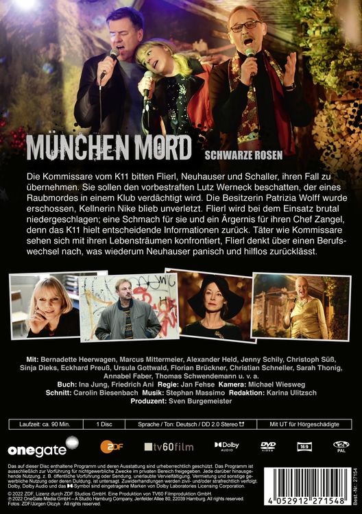 Produktbild: M&uuml;nchen Mord - Schwarze Rosen