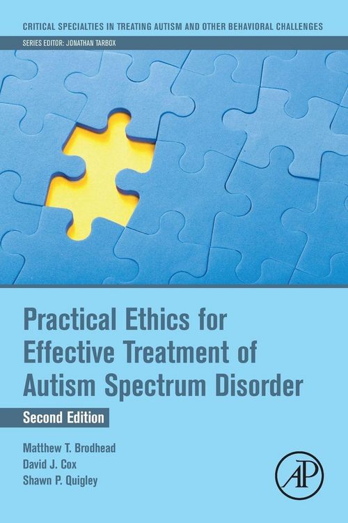 Produktbild: Practical Ethics for Effective Treatment of Autism Spectrum Disorder