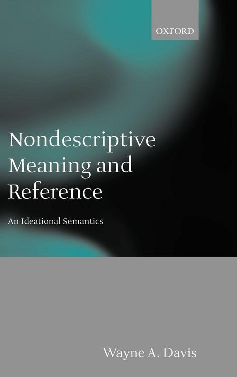 Produktbild: Nondescriptive Meaning and Reference
