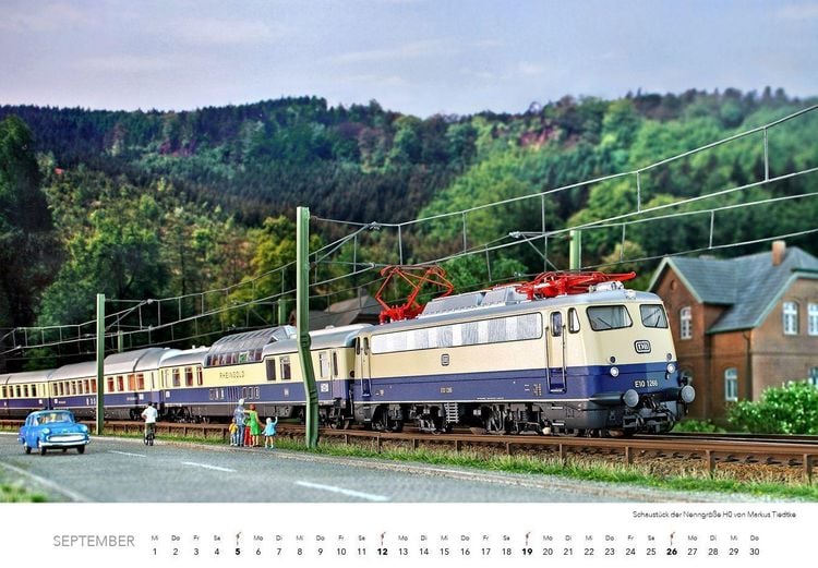 Produktbild: Traumanlagen von Modellbahnprofis Kalender 2027