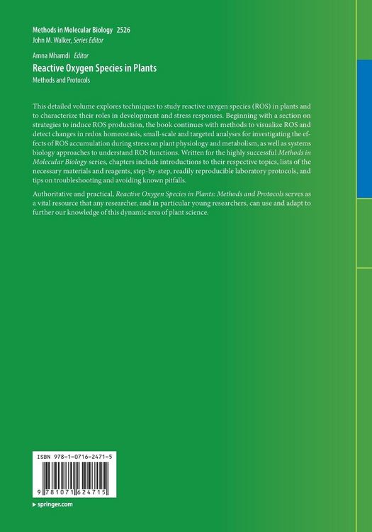 Produktbild: Reactive Oxygen Species in Plants