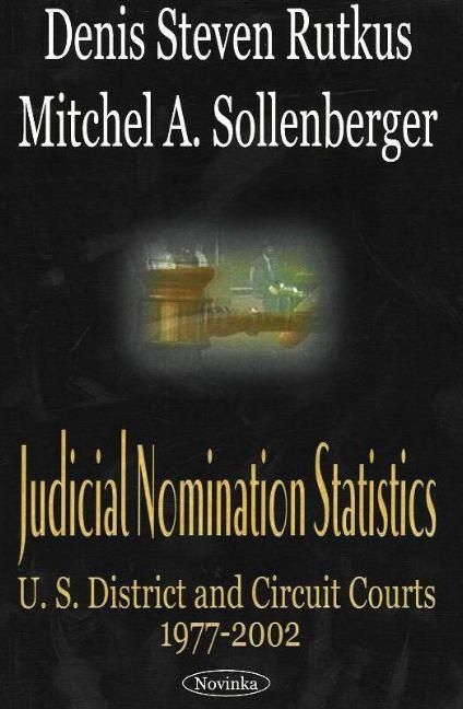 Produktbild: Judicial Nomination Statistics