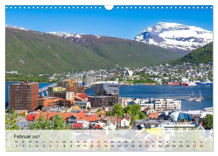 Produktbild: Norwegen Wo die Natur Geschichten erz&auml;hlt (Wandkalender 2027 DIN A3 quer), CALVENDO Monatskalender