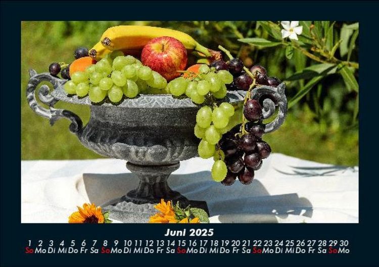 Produktbild: Obstkalender 2025 Fotokalender DIN A5