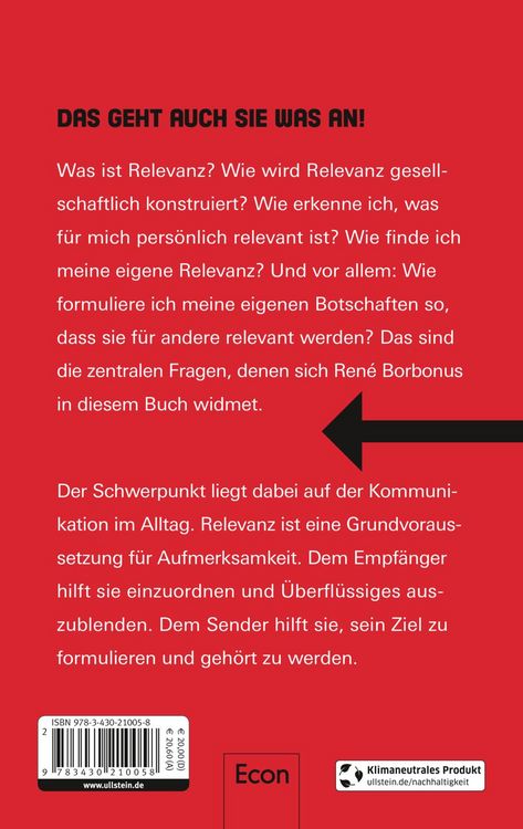 Produktbild: Relevanz