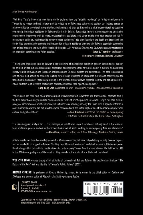 Produktbild: Art for Social Change and Cultural Awakening