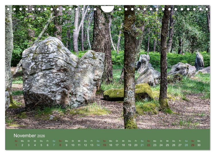 Produktbild: Mysteri&ouml;se Megalithen (Wandkalender 2026 DIN A4 quer), CALVENDO Monatskalender
