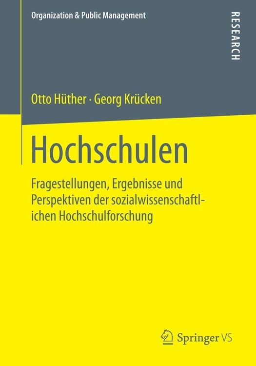 Bild vom Artikel Hochschulen vom Autor Otto Hüther