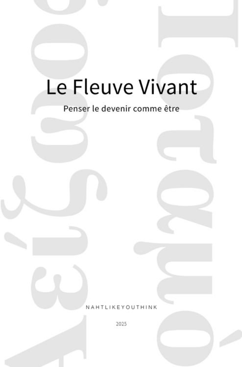 Produktbild: Le Fleuve Vivant