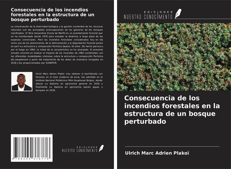 Produktbild: Consecuencia de los incendios forestales en la estructura de un bosque &iquest;&iquest;rturbado