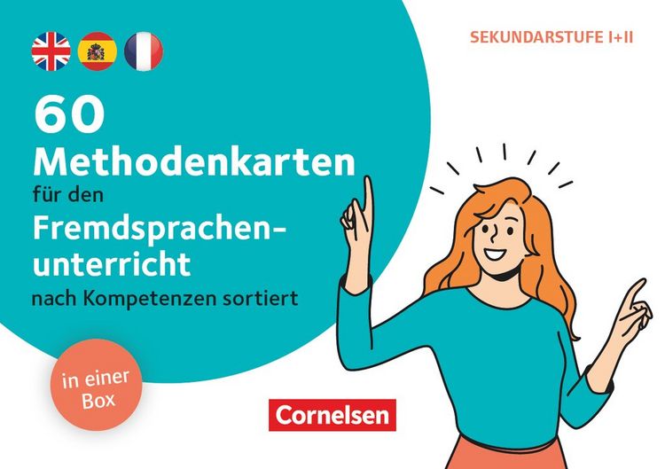 Produktbild: 60 Methodenkarten f&uuml;r den Fremdsprachenunterricht - Nach Kompetenzen sortiert