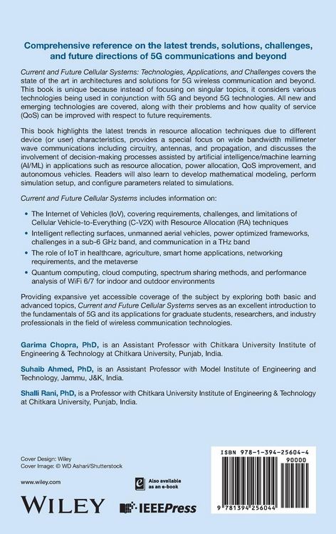 Produktbild: Current and Future Cellular Systems