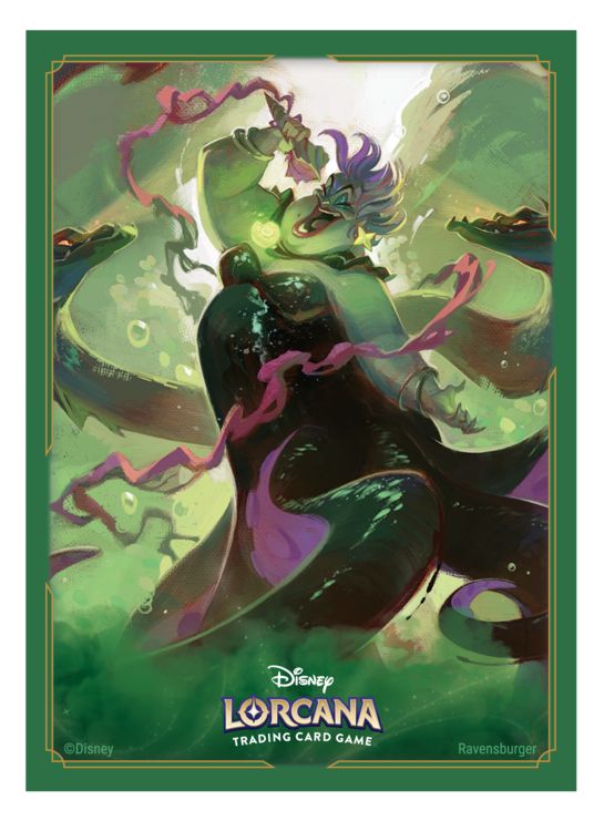 Produktbild: Disney Lorcana TCG: Archazias Insel - Kartenh&uuml;llen Ursula