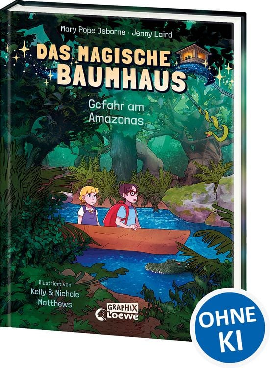 Produktbild: Das magische Baumhaus (Comic-Buchreihe, Band 6) - Gefahr am Amazonas