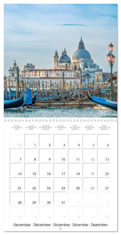 Produktbild: Venice - Magic of the Serinissima (Wall Calendar 2026 12 &times; 12 Inch) CALVENDO 12 Month Wall Calendar