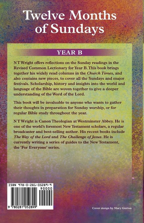 Produktbild: Twelve Months of Sundays Year B