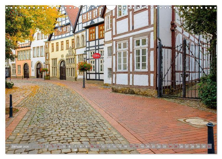 Produktbild: Ein Blick auf die Hansestadt Minden (Wandkalender 2026 DIN A3 quer), CALVENDO Monatskalender