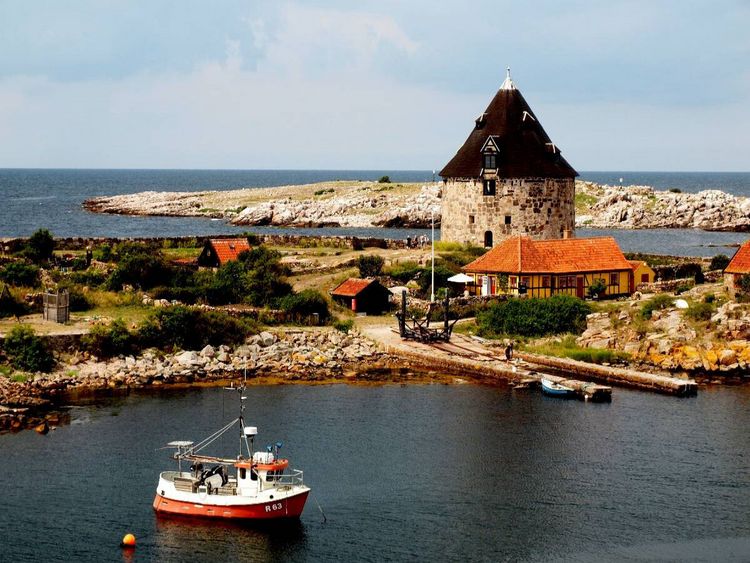 Produktbild: CALVENDO Puzzle Lille T&aring;rn, Frederiks&oslash; (Ertholmene) | 1000 Teile Lege-Gr&ouml;&szlig;e 64x48cm Foto-Puzzle f&uuml;r gl&uuml;ckliche Stunden