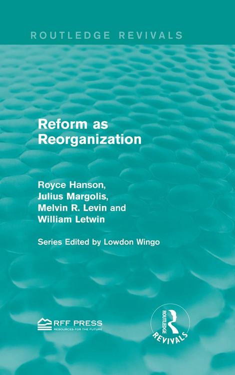 Produktbild: Reform as Reorganization