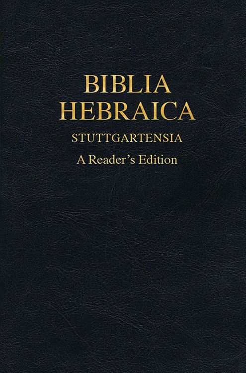 Produktbild: Biblia Hebraica Stuttgartensia (Bhs), a Reader's Edition, Hardcover (Imitation Leather)
