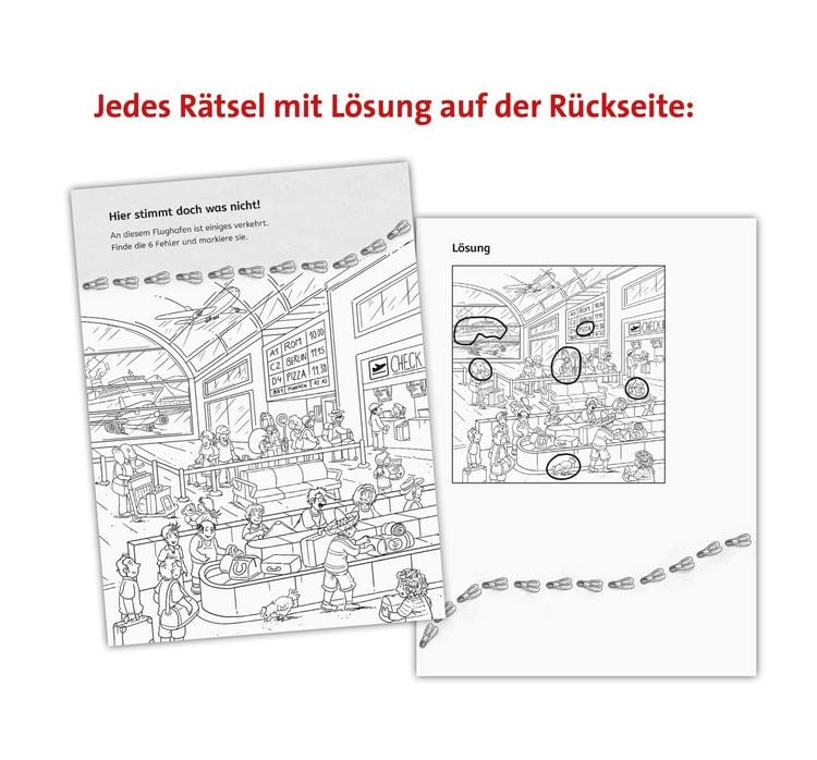 Produktbild: Mein Reise-R&auml;tselblock f&uuml;r Jungen