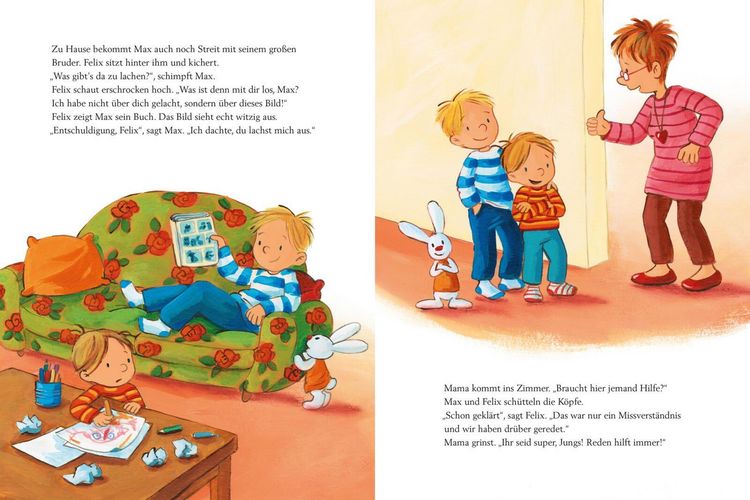 Produktbild: Max-Bilderb&uuml;cher: Max und Pauline streiten und vertragen sich