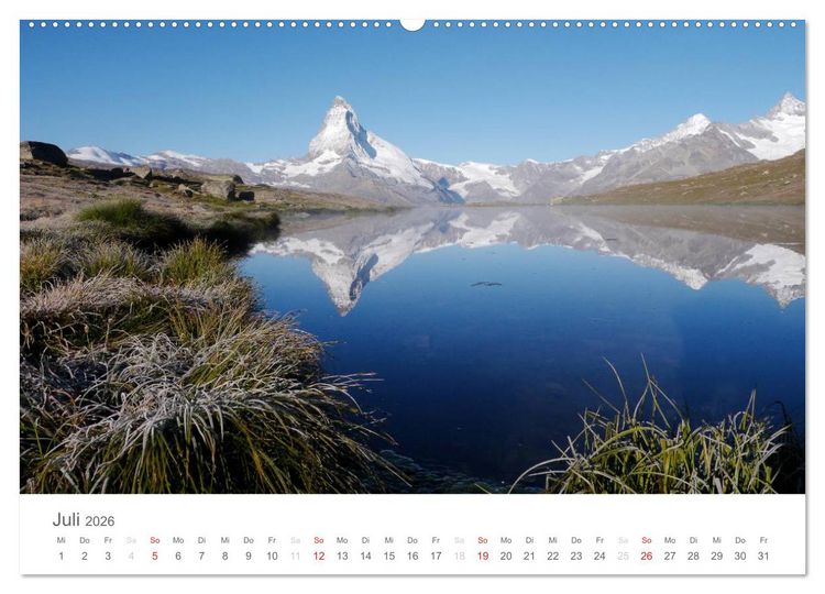 Produktbild: Magie Matterhorn (hochwertiger Premium Wandkalender 2026 DIN A2 quer), Kunstdruck in Hochglanz