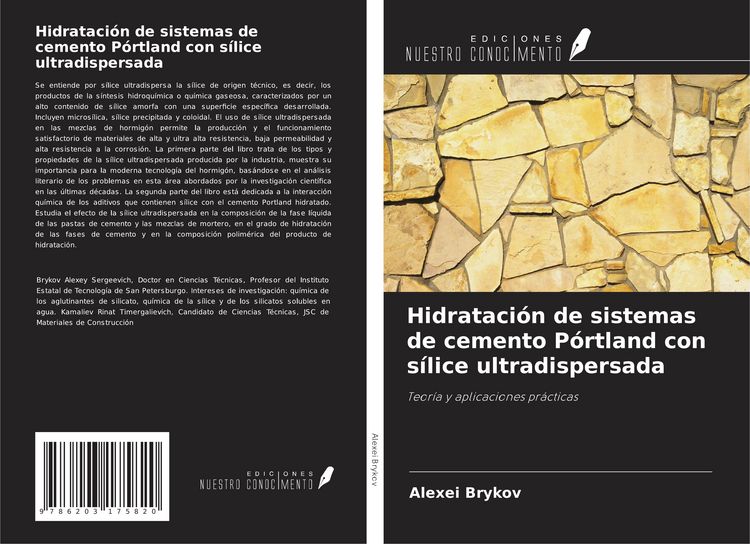 Produktbild: Hidrataci&oacute;n de sistemas de cemento P&oacute;rtland con s&iacute;lice ultradispersada