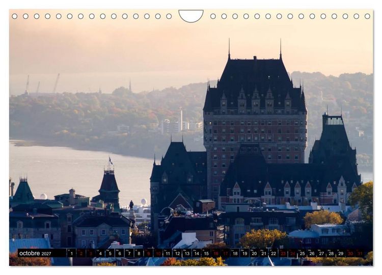 Produktbild: Le Ch&acirc;teau Frontenac (Calendrier mural 2027 DIN A4 vertical), CALVENDO calendrier mensuel