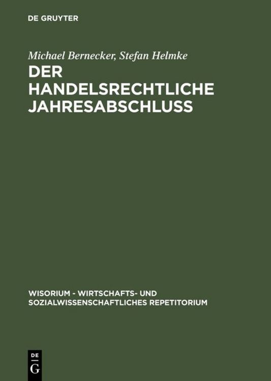 Produktbild: Der handelsrechtliche Jahresabschlu&szlig;