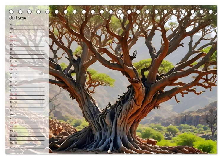 Produktbild: Magische Momente mit Naturspektakeln (Tischkalender 2026 DIN A5 quer), CALVENDO Monatskalender
