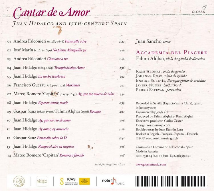 Produktbild: Cantar De Amor