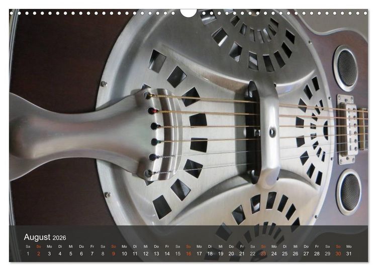 Produktbild: Instrumenten Perspektiven (Wandkalender 2026 DIN A3 quer), CALVENDO Monatskalender
