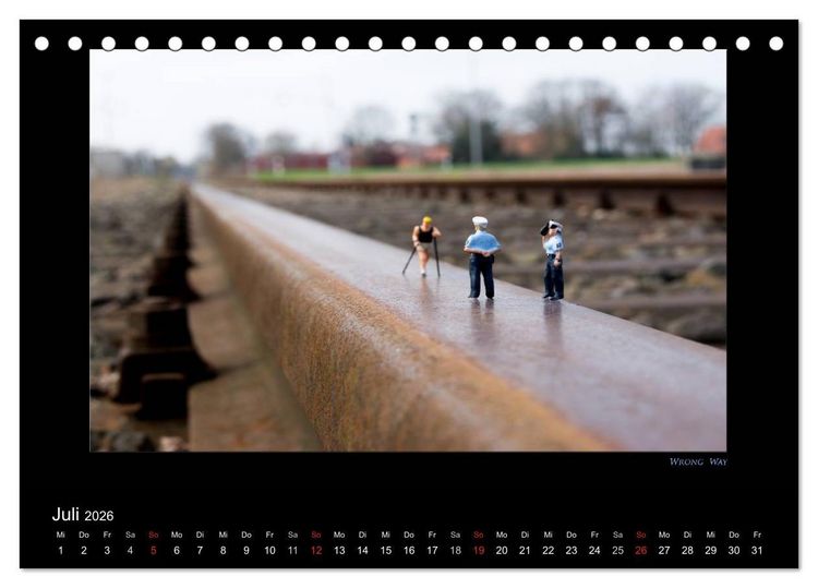 Produktbild: Polizeieins&auml;tze, in der gro&szlig;en Welt (Tischkalender 2026 DIN A5 quer), CALVENDO Monatskalender
