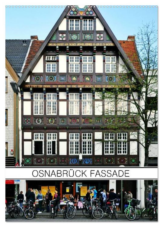 Produktbild: Osnabr&uuml;ck Fassade (Wandkalender 2026 DIN A2 hoch), CALVENDO Monatskalender