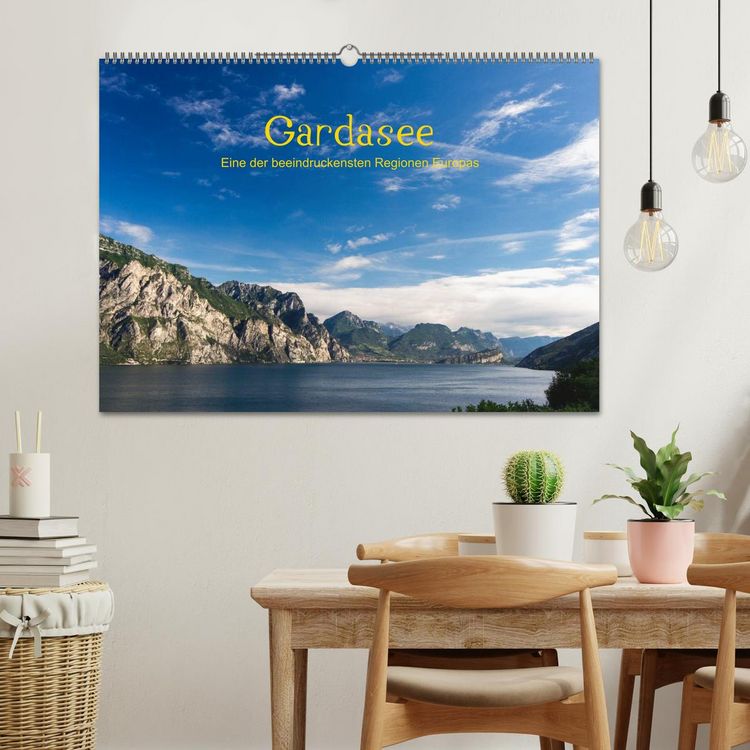 Produktbild: Gardasee / CH-Version (Wandkalender 2026 DIN A2 quer), CALVENDO Monatskalender