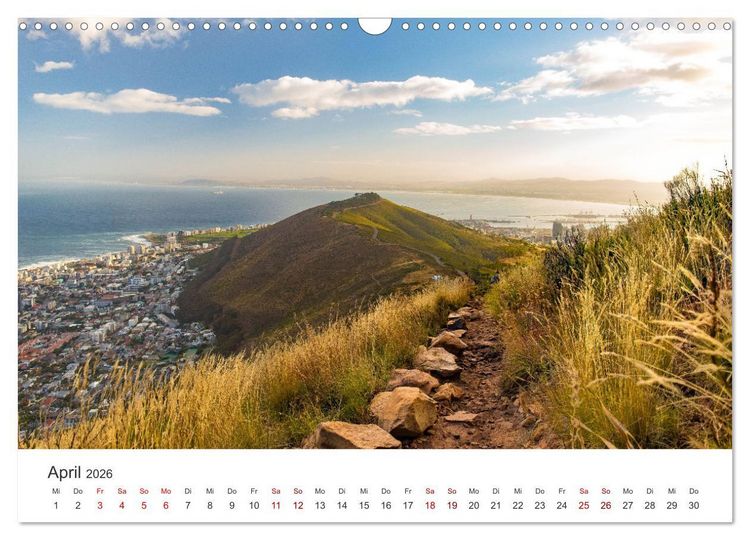 Produktbild: Kapstadt - Die bezaubernde Stadt am Kap der guten Hoffnung. (Wandkalender 2026 DIN A3 quer), CALVENDO Monatskalender