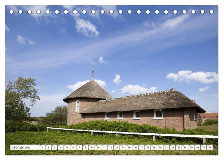 Produktbild: Baltrum - Momente einer Reise (Tischkalender 2027 DIN A5 quer), CALVENDO Monatskalender
