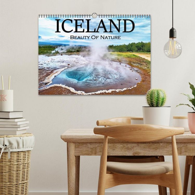 Produktbild: Iceland Beauty of Nature (Wall Calendar 2026 DIN A3 landscape), CALVENDO 12 Month Wall Calendar