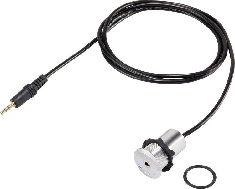 Produktbild: TRU Components 1434424 Klinke Audio Anschlusskabel 1.45m Silber