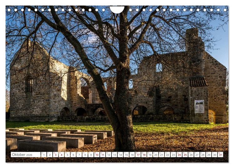 Produktbild: Romanik in Sachsen-Anhalt (Wandkalender 2026 DIN A4 quer), CALVENDO Monatskalender