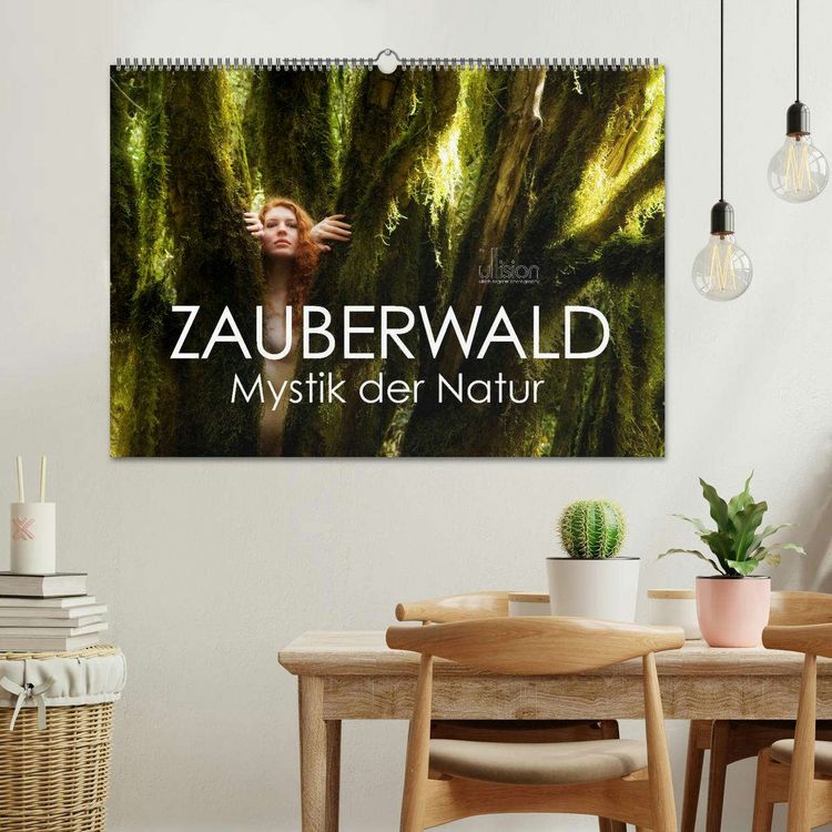 Produktbild: ZAUBERWALD Mystik der Natur (Wandkalender 2026 DIN A2 quer), CALVENDO Monatskalender