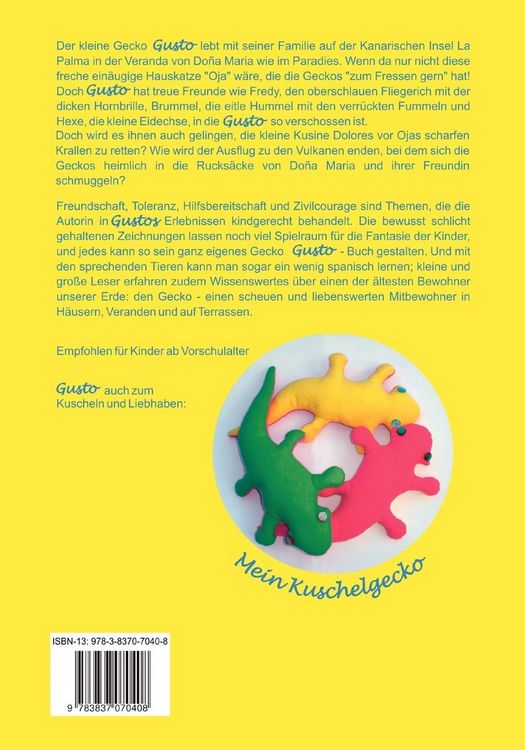 Produktbild: Der kleine Gecko Gusto &middot; 2. Band