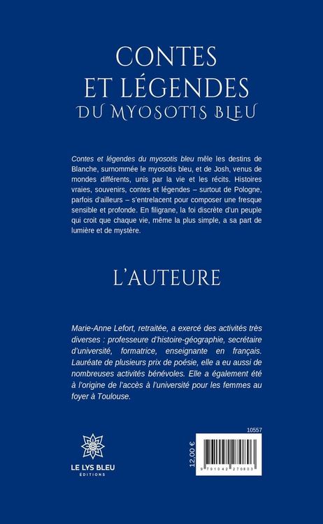 Produktbild: Contes et l&eacute;gendes du myosotis bleu